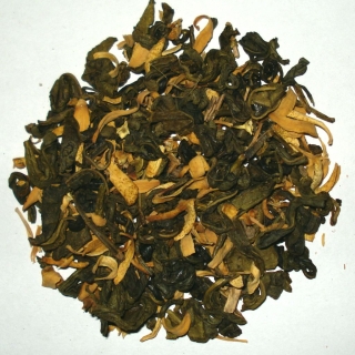 Zelený čaj s pomerančovým květem  (50g)