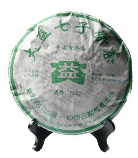 Pu'er Da Yi Menghai 7542 - 2004 qi zi bing sheng