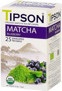 TIPSON Matcha Borůvka 37,5g