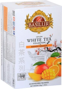 BASILUR Mango pomeranč bílý čaj 30g